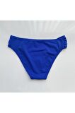 Mavi Kalın Kenarlı DAR KALIP Bikini Altı