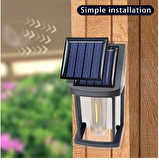 2 Adet Dekoratif Bahçe-Merdiven Aydınlatma Güneş Enerjili GünIşığı Led SL-08