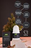 INCIA %100 Doğal Roll On Deodorant Erkekler İçin Ter Kokusu Önleyici Leke Yapmayan 50 ml