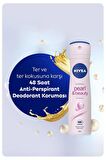 Nivea Kadın Sprey Deodorant Pearl&Beauty 150ml, Ter ve Ter Kokusuna Karşı 48 Saat Etkili Koruma, X5 Adet