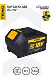 RTX1805 X-Lion Akü Yedek Batarya 5.0 Ah