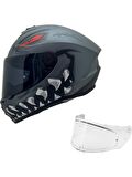 AXXIS DRAKEN S FORZA B5 MAT GREY (BİR BEDEN BÜYÜK SİPARİŞ VERİNİZ)