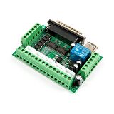 Mach3 5 Eksenli CNC Step Motor Sürücü Kartı (USB Kablo Dahil)
