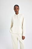 DeFactoFit Oversize Geniş Kalıp Modal Kapüşonlu Kanguru Cepli Sporcu Sweatshirt B5206AX24SPER218