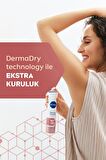 Kadın Creme Soft Duş Jeli 500ml ve Sprey Deodorant Derma Control Clinical 150ml, 96 Saat Ter Koruma
