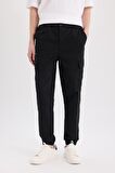 Regular Gabardin Jogger Pantolon Kargo Cepli Beli Paçası Lastikli