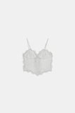 ALLBUCKS ZARA Korse Tarzı Dantelli Top Bluz ABZRA00043