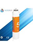 Waterlife Su Arıtma Cihazı Uyumlu 5 Aşama 80 GPD Süper Membranlı Filtre Bakım Seti