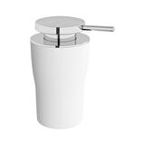 VitrA Eternity A4432057 Sıvı Sabunluk, Krom-Beyaz