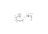 VitrA Minimax A44796 Tuvalet Kağıtlığı, Krom