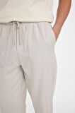 DeFacto Gabardin Pantolon Wide Straight Fit Bol Rahat Kesim Cepli Geniş Düz Paça C9159AX24AUBG766