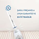 Oral-B Sensitive Clean 4'lü Şarjlı Diş Fırçası Yedeği