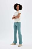 DeFactoFit Modal İspanyol Paça İnce Pantolon C0420AX24SMGN1223
