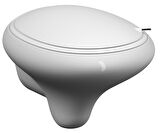 VitrA İstanbul 4518B403-0090 Rim-ex Asma Klozet, VitrA Clean, 52 cm, Beyaz