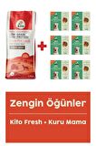 Yetişkin Mini Irk Köpek Maması 2.5 Kg + Dana Etli Fresh X 6