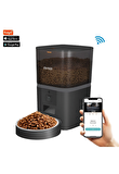 OVIOO QQ005  6lt Kameralı ve Uzaktan Wifi Bağlantılı Paslanmaz Kaseli Kedi ve Köpek Besleyici 