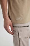 DeFacto Comfort Regular Fit Rahat Kalıp Bisiklet Yaka Baskılı Kısa Kollu Tişört B5812AX24SPBG732