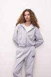 DeFacto Coool Standart Fit Kapüşonlu Basic Düz Kanguru Cepli Fermuarlı Sweatshirt Z7069AZ24WNGR210