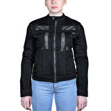 RIDER DENIM EFİL KADIN MOTOSİKLET MONT