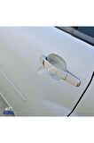 Ford Fiesta Krom Kapı Kolu 4 Kapı 2002-2008 Paslanmaz Çelik