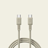 Sharge Retro USB-C to USB-C 100W Hızlı Şarj Kablosu