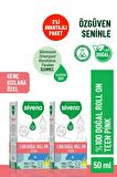 Siveno %100 Doğal Roll-On Teen Girl Genç Kız Deodorant Ter Kokusu Önleyici Bitkisel Lekesiz 50 ml X 2 Adet