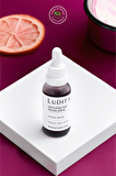 Ludita Yenileyici Cilt Tonu Eşitleyici Yüz Peeling Kırmızı Serum (%20 AHA ve %2 BHA)