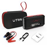 UTRAI Jstar 3 20000mAh 1600A Jump Starter LCD Ekranlı Taşınabilir Akü Takviye Cihazı ( Çanta + Powerbank + Led Lamba)