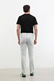 Erkek Yırtık Detaylı Slim Fit Jean Pantolon