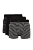 DeFacto Erkek Çizgili 3'lü Boxer C3883AX24WNBK81