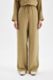 DeFacto Wide Leg Geniş Bol Paça Beli Lastikli Bağcıklı Basic Düz Pantolon D4148AX24AUKH176