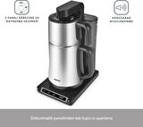 Homend Smart Royaltea Plus 1781H 2 in 1 Inox Otomatik Çay ve Türk Kahve Makinesi Wifi