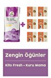 Yavru Köpek Maması 2.5 Kg + Fresh Somon Etli Taze Köpek Yemeği X 6
