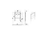 VitrA Equal 64105 Aydınlatmalı Düz Ayna, 80 cm