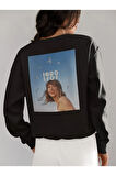 1989 Taylor's Version Yazılı Unisex Oversize Taylor Swift Şarkıcı Sweatshirt