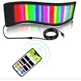 Ozmik LED Matrix Piksel Panel Işık Uygulaması Uzaktan Kumanda 16/64