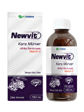 Newvit Kara Mürver & Afrika Sardunyası İçeren Takviye Edici Gıda 150 ml