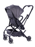 Baby Storch - F8 Model 360 derece dönebilen Bebek Arabası - Gri