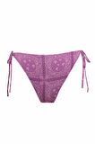 DeFacto Regular Fit Şal Desenli Bikini Altı-Fall in Love C3177AX24SMPR442