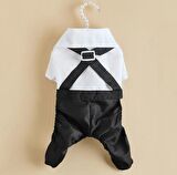 Tuxedo Smokin Kedi Kıyafeti Damatlık