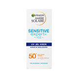 Garnier Ambre Solaire Sensitive Expert+ Güneşe Karşı Hassas Ciltler için SPF50+ Güneş Koruyucu Jel Krem 50 ml