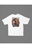 21 Savage Baskılı Unisex Oversize Rapper Tişört