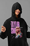 Taylor Swift Midnights Baskılı Unisex Oversize Şarkıcı Hoodie