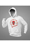 This Looks Like A Job For Spider-Man Yazılı Unisex Hoodie, Oversize Örümcek Adam Sweatshirt