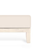 Calmera Home Tek Kişilik %100 Pamuk Penye Lastikli Çarşaf - 100 x 200 cm Bej