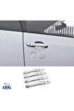 Ford Fiesta Krom Kapı Kolu 4 Kapı 2002-2008 Paslanmaz Çelik