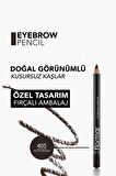 Flormar Kapağı Fırçalı Kaş Kalemi (Kahve) - Eyebrow Pencil - 405 Bitter Brown - 8690604278701
