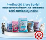 Proline Bentonit Pudralı İnce Kedi Kumu 20 LT