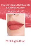 Uzun Süre Kalıcı ve Hafif Formüllü, Kadife Bitişli Tint Peripera Ink Airy Velvet (19 Elf Light Rose)