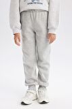 DeFacto Kız Çocuk Basic Düz Kalın Jogger Eşofman Altı D7009A824WNGR93